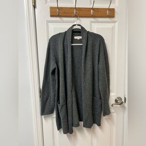 LOFT GREY CARDIGAN